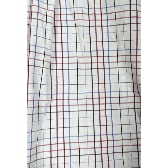 Wrangler Rugged Wear Plaid Long Sleeve Button Up Western Shirt Mens Size Large - Picture 5 of 7